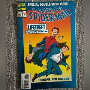 The Amazing Spider-Man Blue Foil Comic